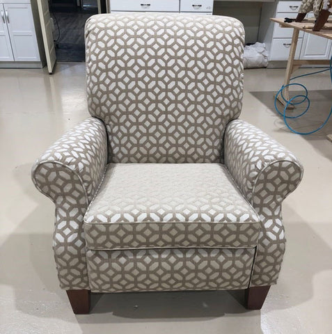 Reupholstered Arm Chair Front