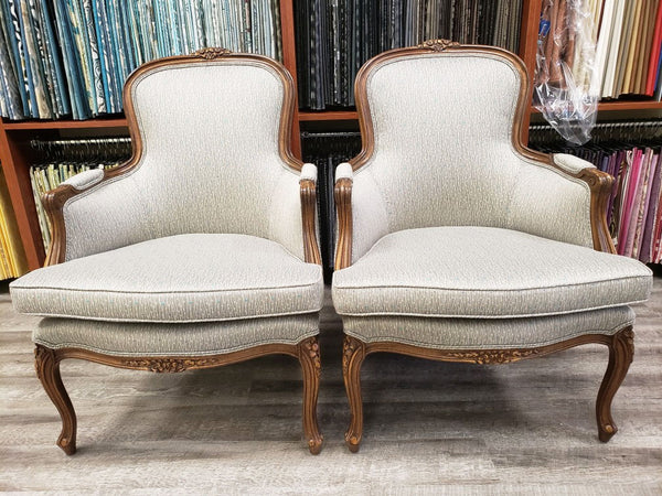 Fabric Side Chairs Reupholstered
