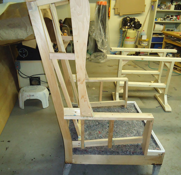 High Back Longe Chair Before