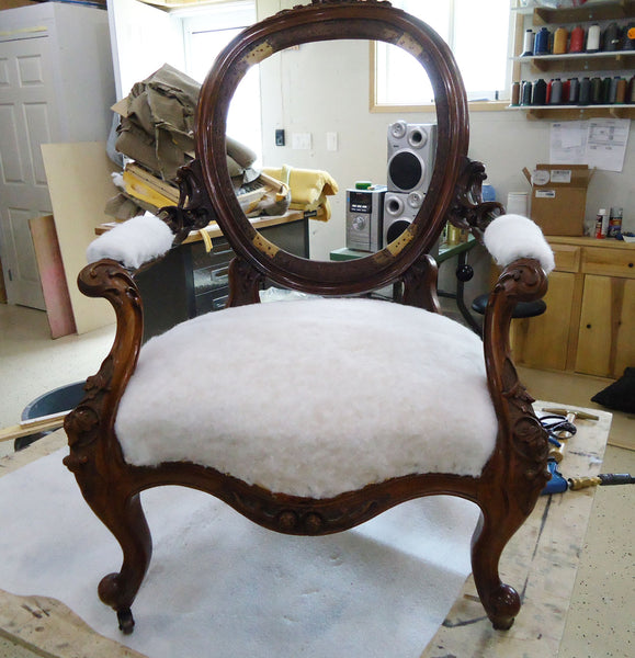Green Longe Chair Before
