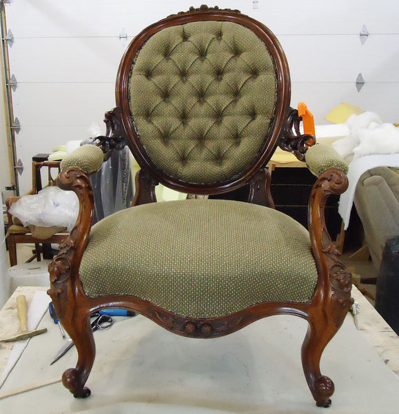 Green Longe Chair After