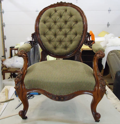 Green Longe Chair After