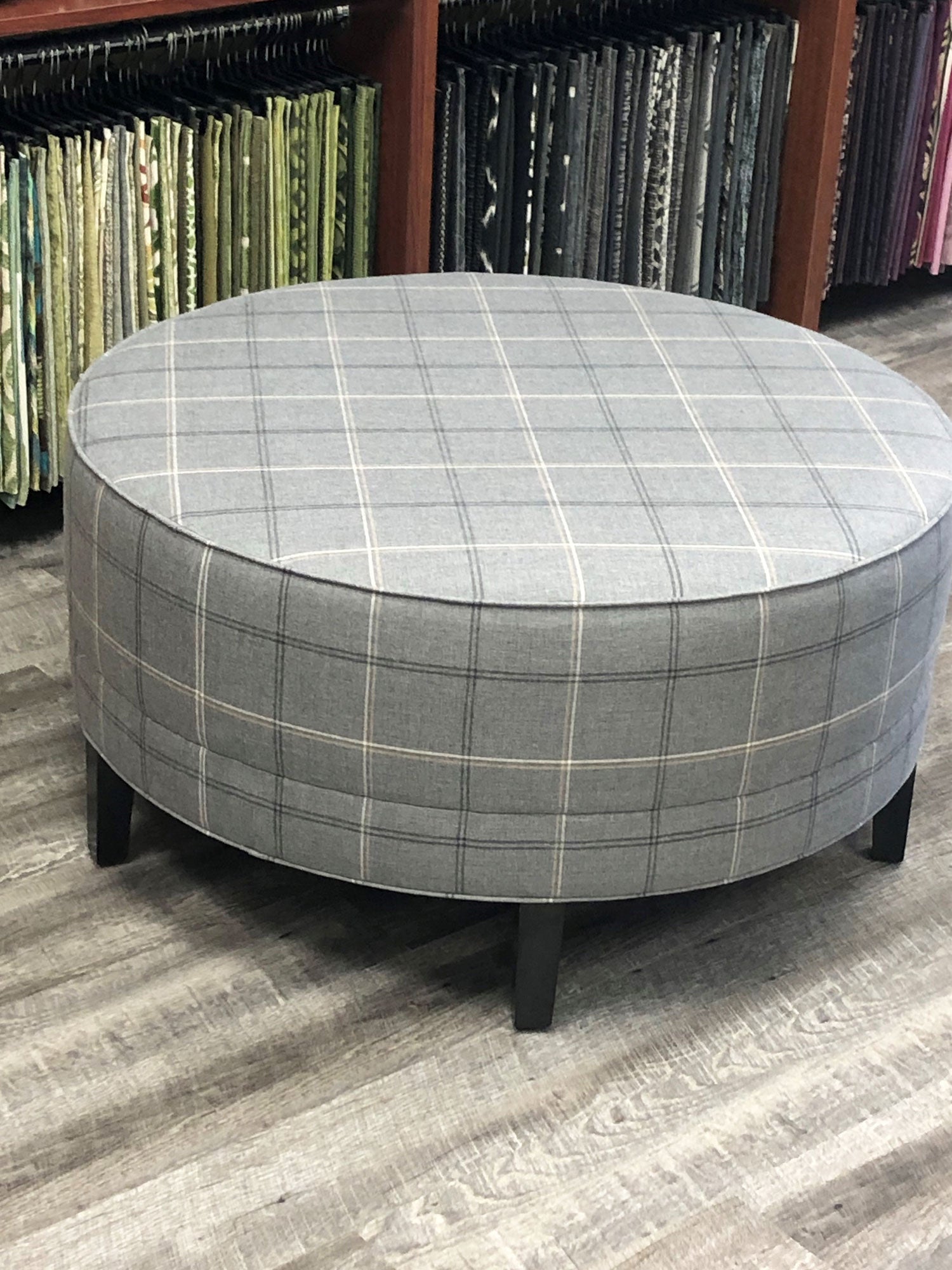 Reupholstered Ottoman