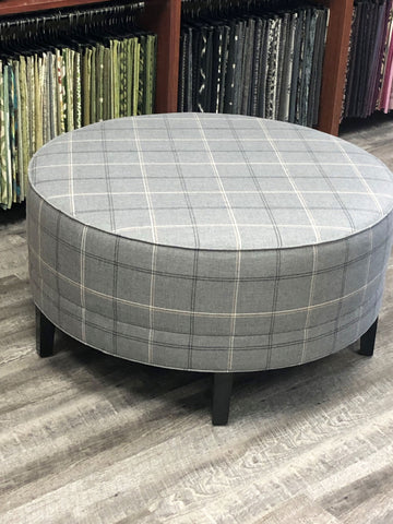 Reupholstered Ottoman