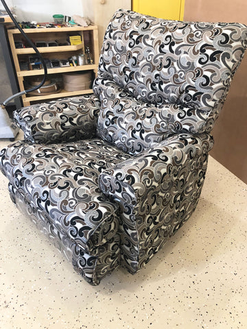 Reupholstered Recliner