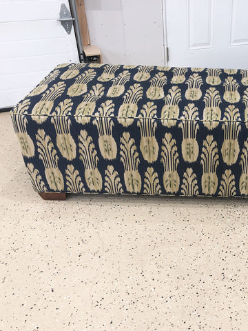 Reupholstered Sitting Bench Large