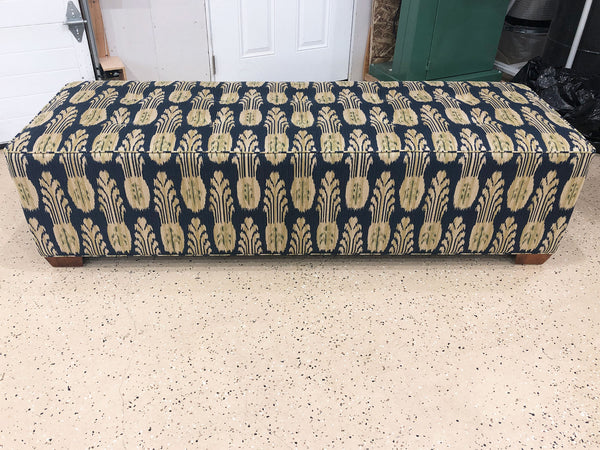 Reupholstered Sitting Bench Large