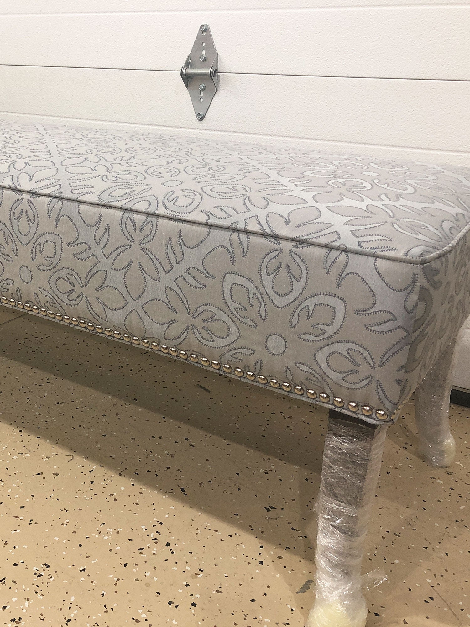 Reupholstered Sitting Bench