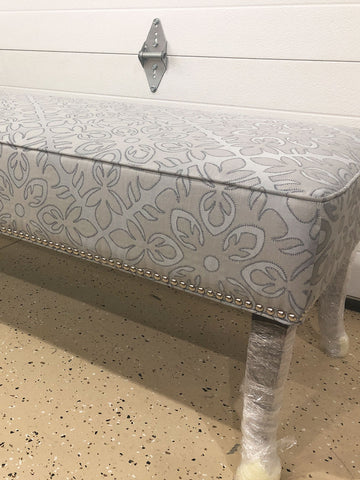 Reupholstered Sitting Bench
