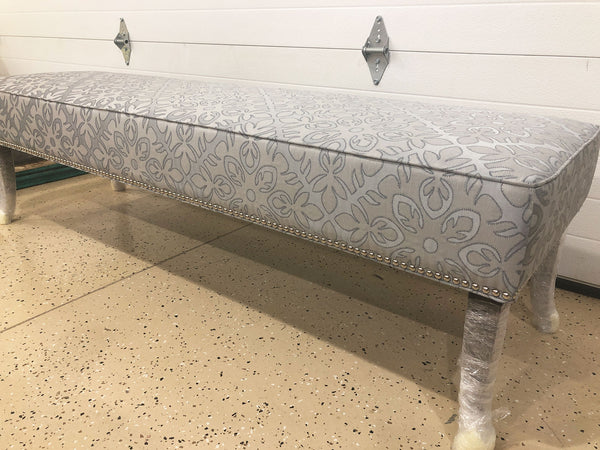 Reupholstered Sitting Bench
