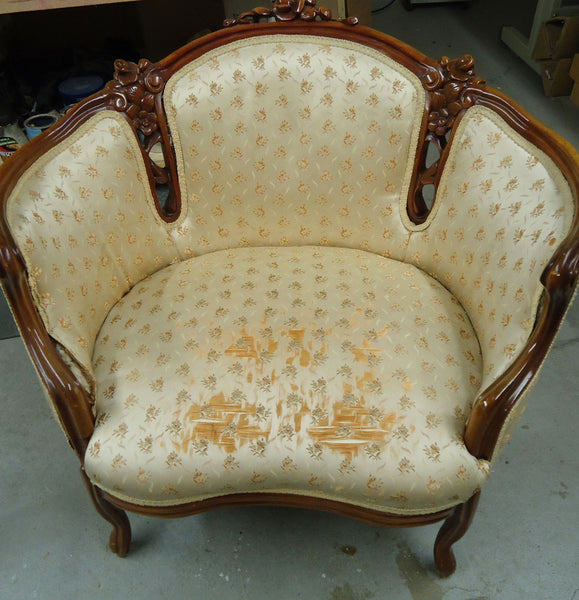 Wide Lounge Chair Before